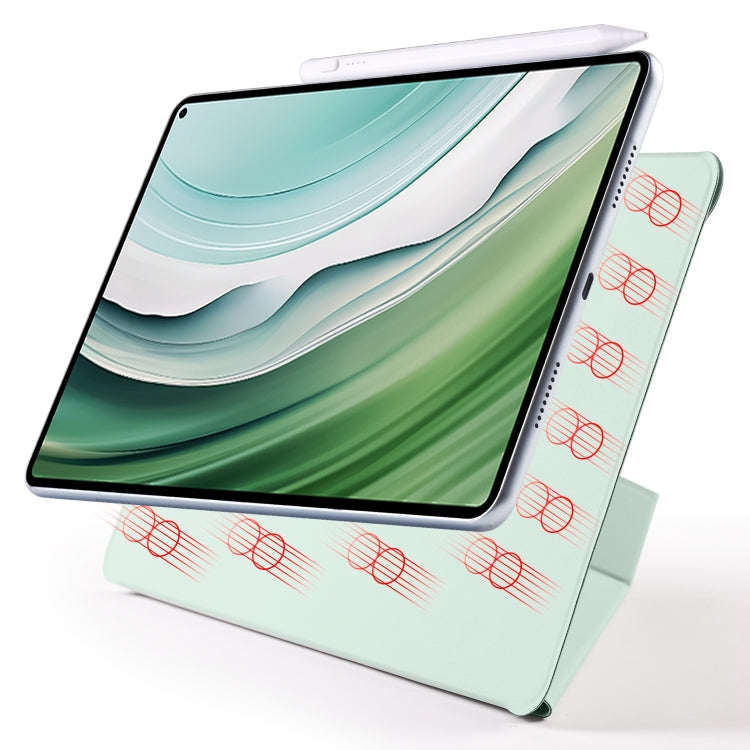 For Huawei MatePad Pro 11 2024 / 2022 Fixed Buckle Magnetic Deformation Leather Tablet Case(Baby Green) - Huawei by PMC Jewellery | Online Shopping South Africa | PMC Jewellery | Buy Now Pay Later Mobicred