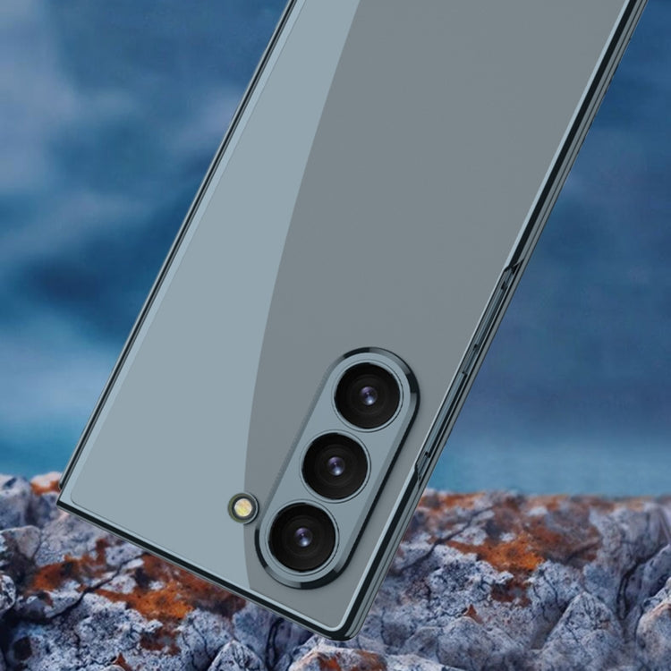 For Samsung Galaxy Z Fold6 GKK Integrated Electroplating Phantom Full Coverage Phone Case(Green) - free shipping - PMC Jewellery - Order now!