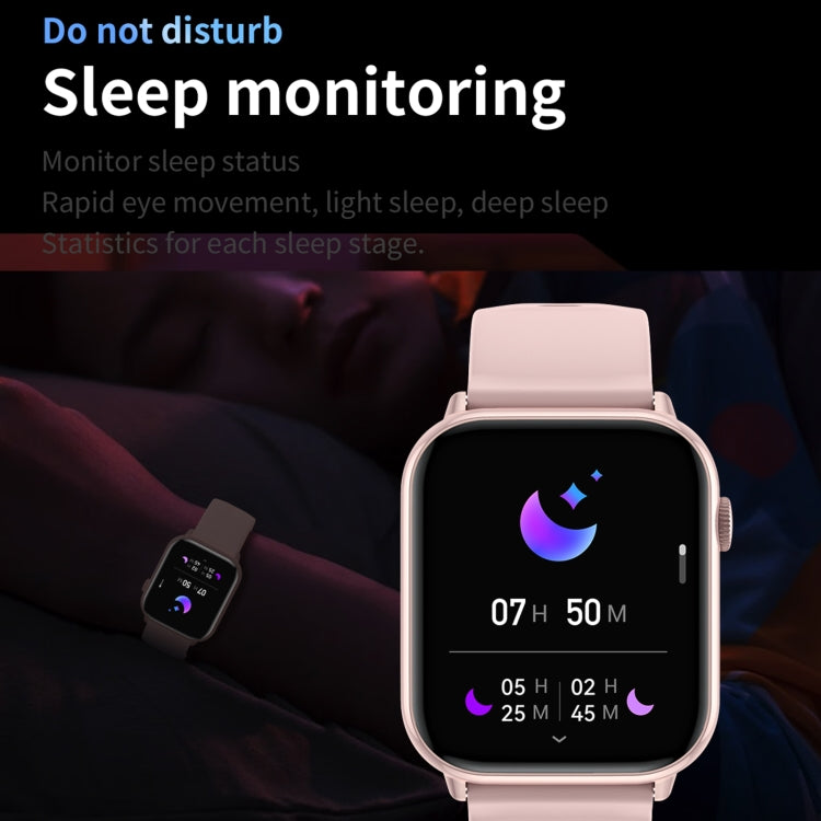 HD15 1.75 inch Silicone Strap IP68 Waterproof Smart Watch, Support Sedentary Reminder / Sleep Monitoring(Black) - Smart Watches by PMC TechLife | Online Shopping South Africa | PMC TechLife | Buy Now Pay Later Mobicred
