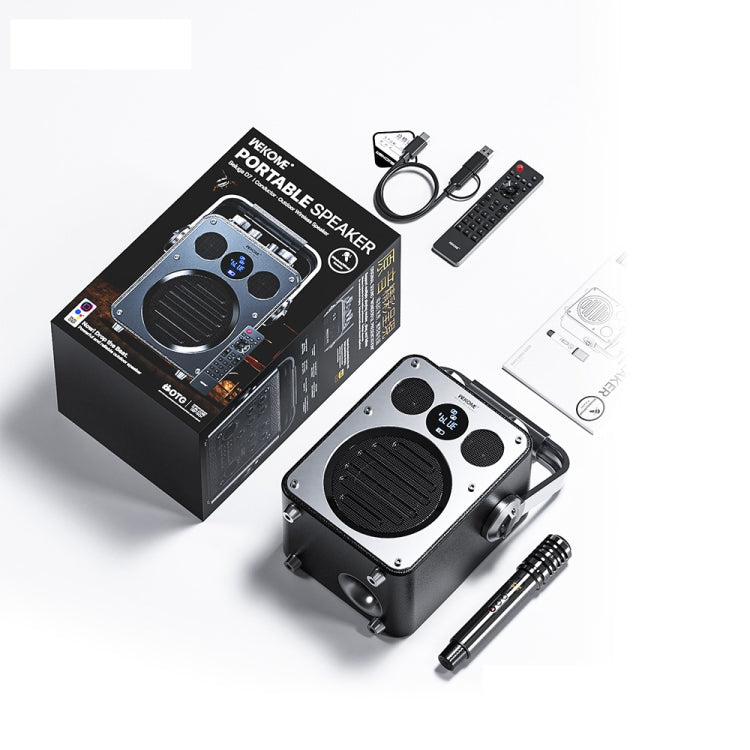 WK Beluga D7 Conductor HiFi Outdoor Portable Bluetooth Speaker(Black) - free shipping - PMC Jewellery - Order now!