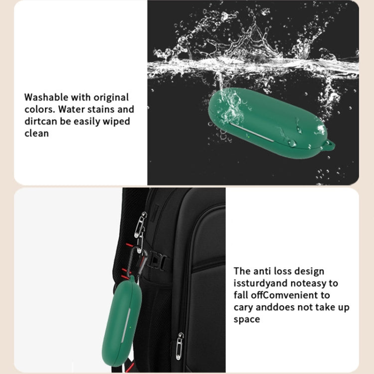 For Anker Soundcore V20i Wireless Earphone Silicone Protective Case(Green) - Other Earphone Case by PMC Jewellery | Online Shopping South Africa | PMC Jewellery | Buy Now Pay Later Mobicred