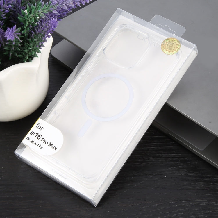 For iPhone 16 Pro Max GEBEI MagSafe Magnetic Transparent Phone Case(Transparent) - iPhone 16 Pro Max Cases by GEBEI | Online Shopping South Africa | PMC Jewellery | Buy Now Pay Later Mobicred