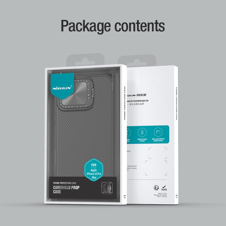 For iPhone 16 Pro Max NILLKIN Black Mirror Prop CD Texture Mirror Phone Case(Green) - free shipping - PMC Jewellery - Order now!