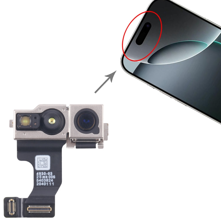 For iPhone 16 Plus Front Facing Camera - by PMC Jewellery | Online Shopping South Africa | PMC Jewellery | Buy Now Pay Later Mobicred