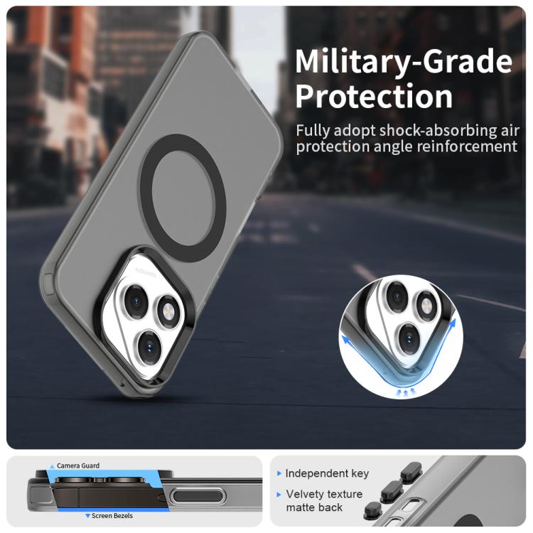 For Honor 400 Lite Global Candy Magsafe PC Hybrid TPU Phone Case(Black) - free shipping - PMC TechLife - Order now!