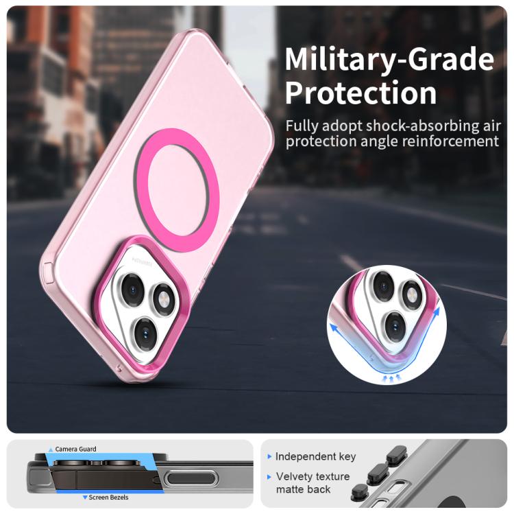 For Honor 400 Lite Global Candy Magsafe PC Hybrid TPU Phone Case(Red) - free shipping - PMC TechLife - Order now!