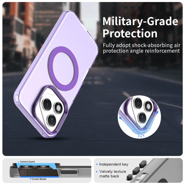 For Honor 400 Lite Global Candy Magsafe PC Hybrid TPU Phone Case(Purple) - free shipping - PMC TechLife - Order now!