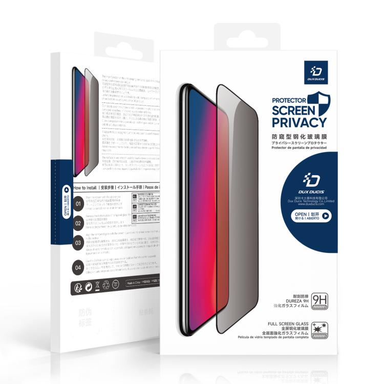 For iPhone 16e 5pcs DUX DUCIS 0.33mm 9H High Aluminum Anti-spy HD Tempered Glass Film - free shipping - PMc TechLife - Order now!