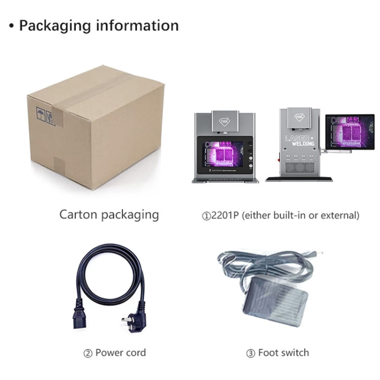 TBK 2205 Smart Infrared Laser Thermostatic Welding Machine with HD Camera, Plug:EU Plug(External LCD) - free shipping - PMc TechLife - Order now!