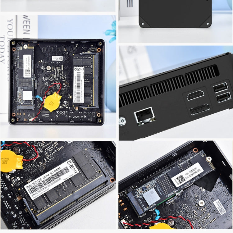 Jumper N100 II Mini PC, Intel 12th Generation Alder Lake-N N100 Quad-core 3.4GHz, RAM: 8GB, ROM: 256GB, Support HDMI(EU Plug) - free shipping - PMc TechLife - Order now!