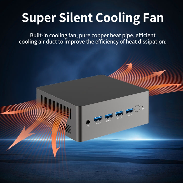 Jumper N305 Mini PC, Intel Alder Lake-N N305 Octa-core 3.8GHz, RAM: 16GB, ROM: 512GB(US Plug) - free shipping - PMc TechLife - Order now!