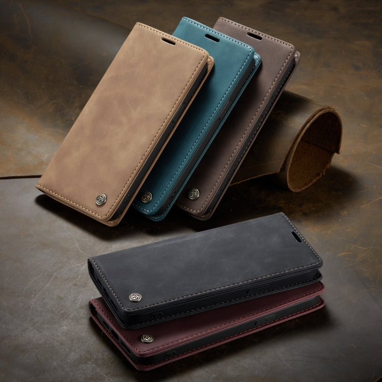 For iPhone 12 mini CaseMe-013 Multifunctional Retro Frosted Horizontal Flip Leather Case with Card Slot & Holder & Wallet(Brown) - iPhone 12 mini Cases by CaseMe | Online Shopping South Africa | PMC Jewellery | Buy Now Pay Later Mobicred