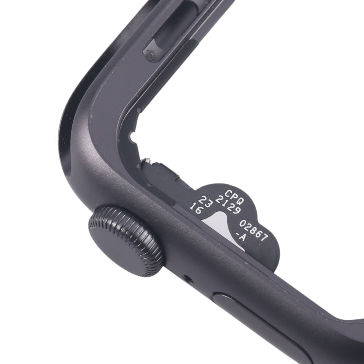 For Apple Watch Series SE 2020 44MM LTE Aluminium Alloy Middle Frame Bezel Plate with Crown Spin Axis Flex Cable(Grey) - Middle Frame by PMC TechLife | Online Shopping South Africa | PMC TechLife | Buy Now Pay Later Mobicred