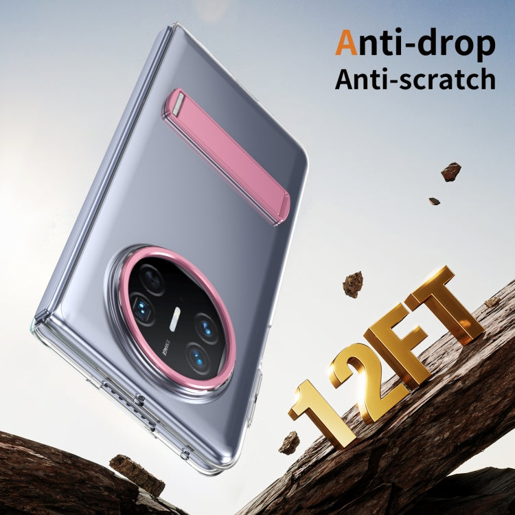 For Huawei Mate X3 Ice-Cold Holder PC Hybrid TPU Phone Case(Pink) - free shipping - PMC TechLife - Order now!