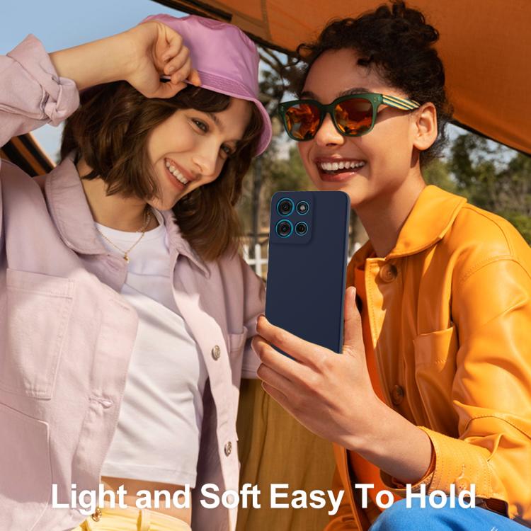 For Motorola Moto G56 5G Shockproof Silicone Magsafe Phone Case(Navy Blue) - free shipping - PMC TechLife - Order now!