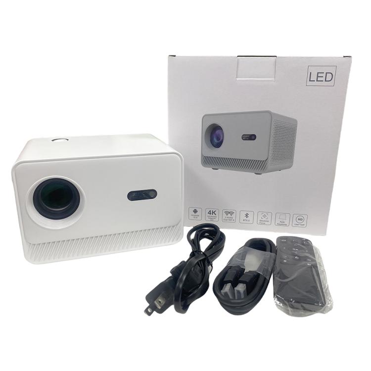 M10 1280 x 720P 200ANSI Amlogic H713 CPU Android 11.0 Smart Projector, AU Plug(White) - LED Projector by PMC TechLife | Online Shopping South Africa | PMC TechLife | Buy Now Pay Later Mobicred