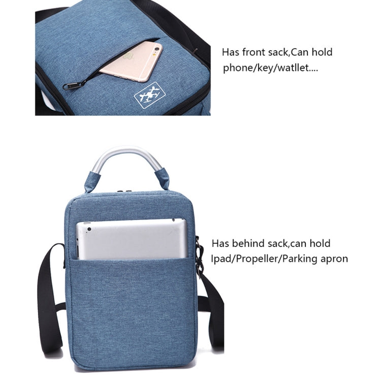 For DJI Mavic Air 2 Portable Oxford Cloth Shoulder Storage Bag Protective Box(Blue Black) - Carry Cases & Bags by PMC TechLife | Online Shopping South Africa | PMC TechLife | Buy Now Pay Later Mobicred
