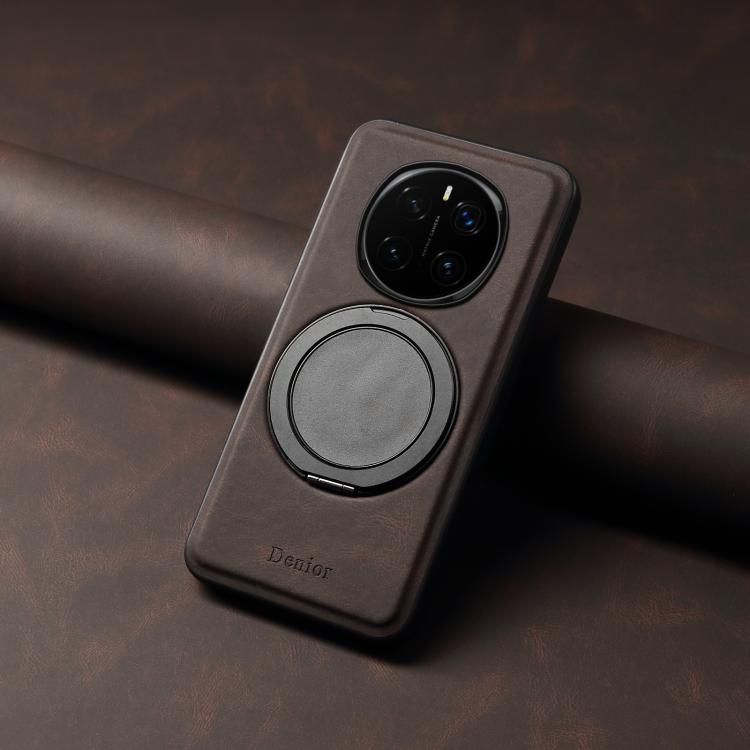 For Honor Magic7 Pro Denior A14 Skin Feel Rotating Holder MagSafe Phone Case(Brown) - free shipping - PMC TechLife - Order now!
