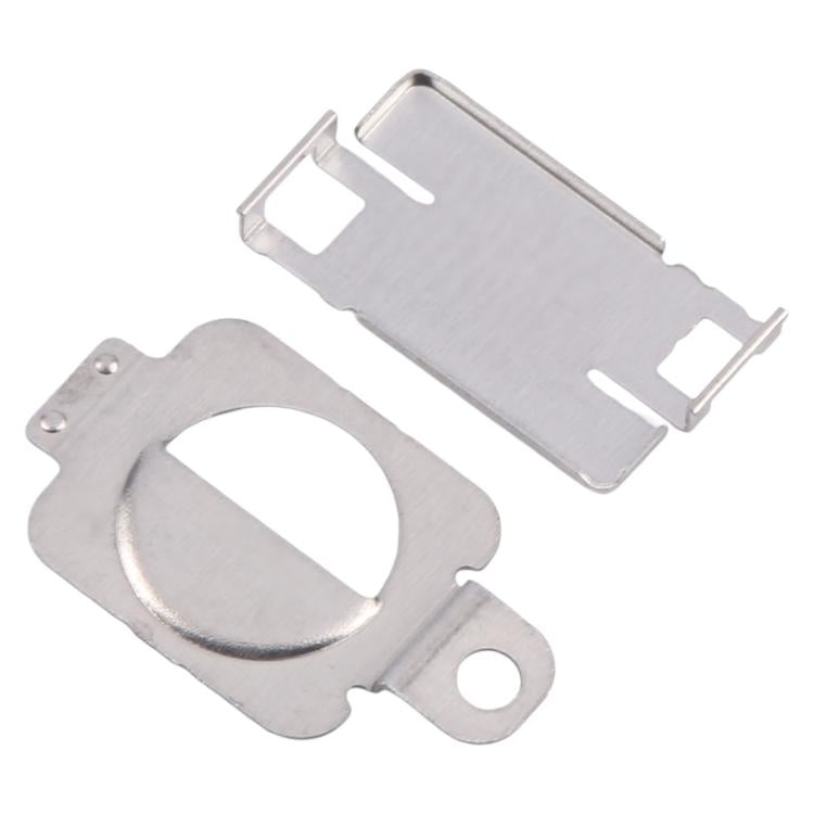 For iPhone 14 / 14 Plus 1 Pair Flashlight / Mic Iron Sheet Cover (On The Back Cover) - Others by PMc TechLife | Online Shopping South Africa | PMc TechLife | Buy Now Pay Later Mobicred