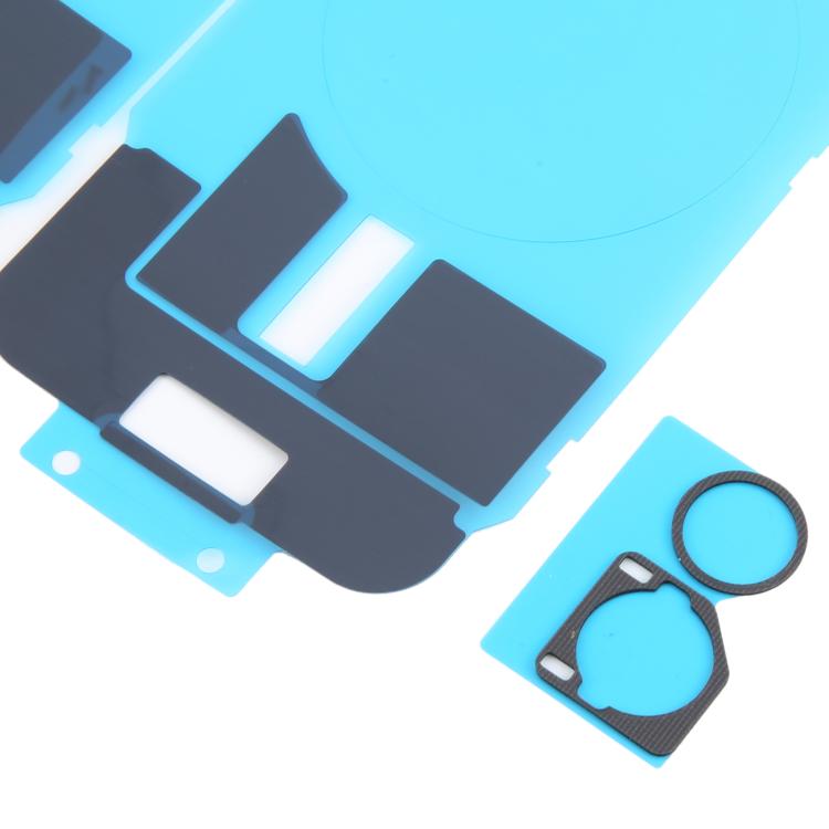 For iPhone 16 10pcs Back Cover Heat Sink Black Sticker with Back Camera Sponge Pads - by PMC TechLife | Online Shopping South Africa | PMC TechLife | Buy Now Pay Later Mobicred