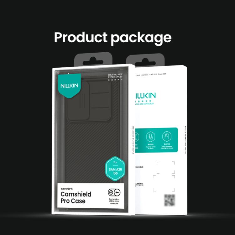 For Samsung Galaxy A26 5G NILLKIN Black Mirror Pro Series Camshield PC Phone Case(Black) - free shipping - PMc TechLife - Order now!