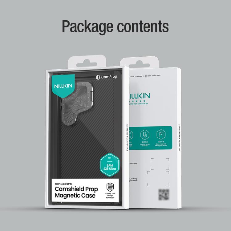 For Samsung Galaxy S25 Ultra 5G NILLKIN CamShield Prop MagSafe Magnetic PC Phone Case(Green) - free shipping - PMc TechLife - Order now!
