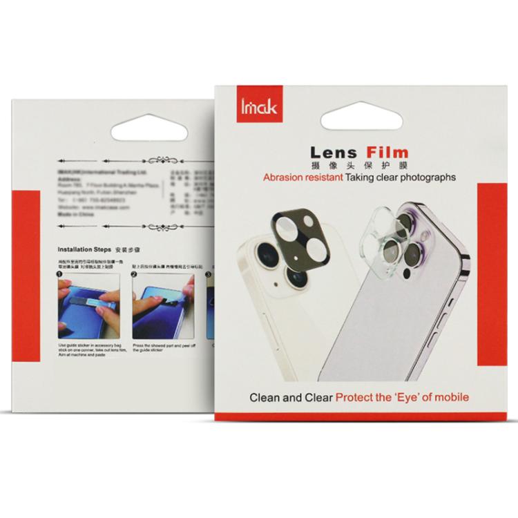 For iPhone 16e IMAK High Definition Integrated Rear Camera Glass Lens Film, Black Eye Design - iPhone 16e Tempered Glass by imak | Online Shopping South Africa | PMC TechLife | Buy Now Pay Later Mobicred