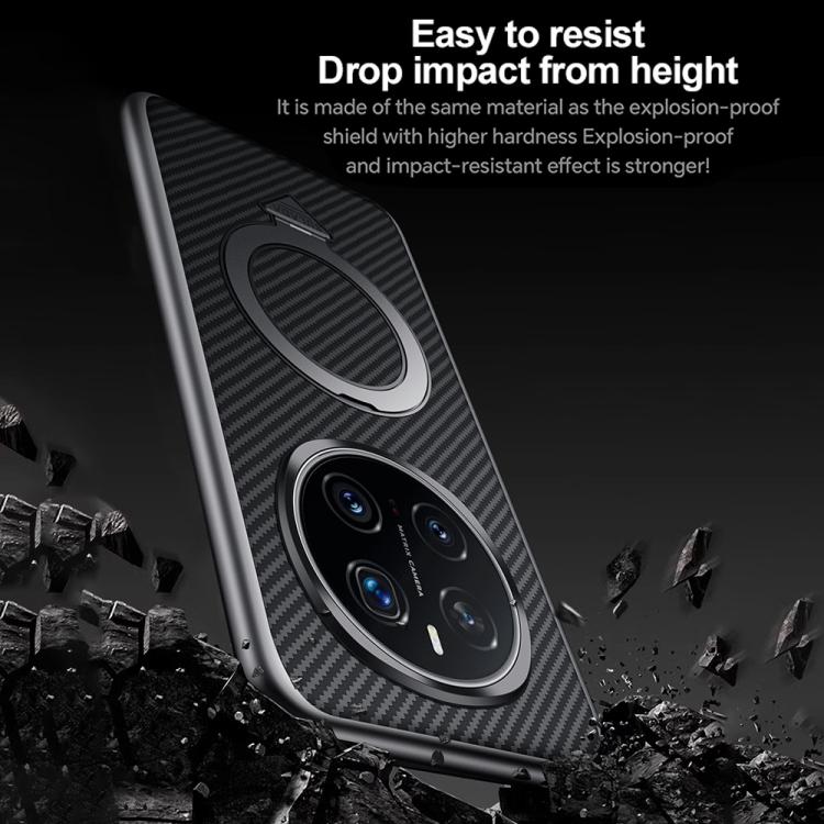 For Honor Magic7 SULADA Kevlar Texture MagSafe Magnetic Holder Phone Case(Blue) - Honor Cases by SULADA | Online Shopping South Africa | PMC TechLife | Buy Now Pay Later Mobicred