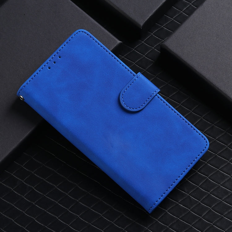For Blackview BV5500 / BV5500 Pro / BV5500 Plus Solid Color Skin Feel Magnetic Buckle Horizontal Flip Calf Texture PU Leather Case with Holder & Card Slots & Wallet(Blue) - More Brand by PMC TechLife | Online Shopping South Africa | PMC TechLife | Buy Now Pay Later Mobicred
