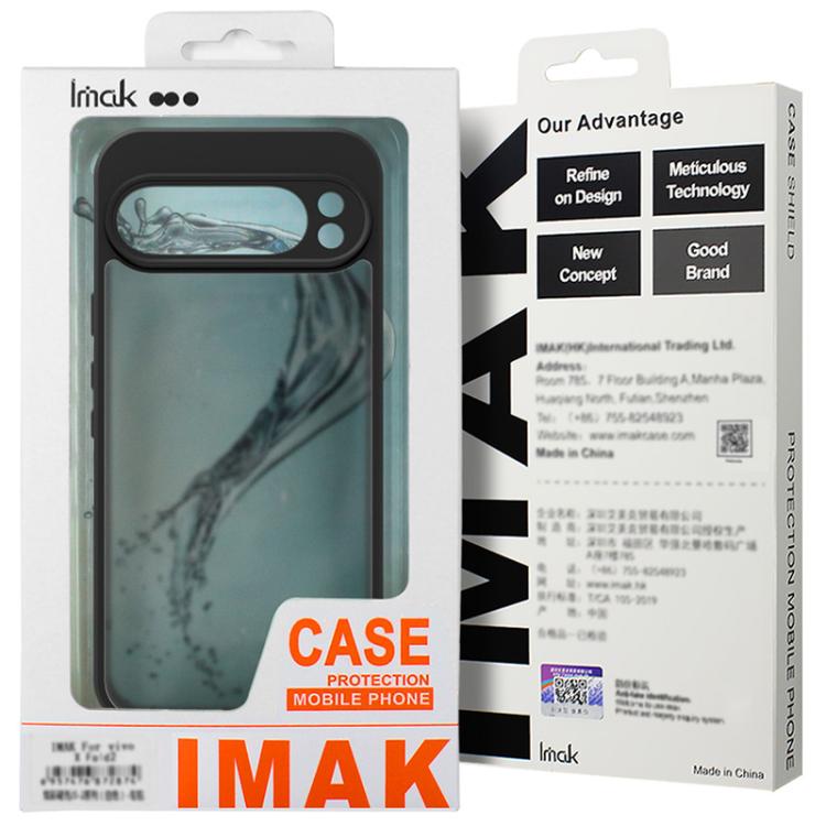 For iPhone 16e imak UX-9B Series Four Corners Tiny Airbag Shockproof Phone Case(Black) - free shipping - PMc TechLife - Order now!