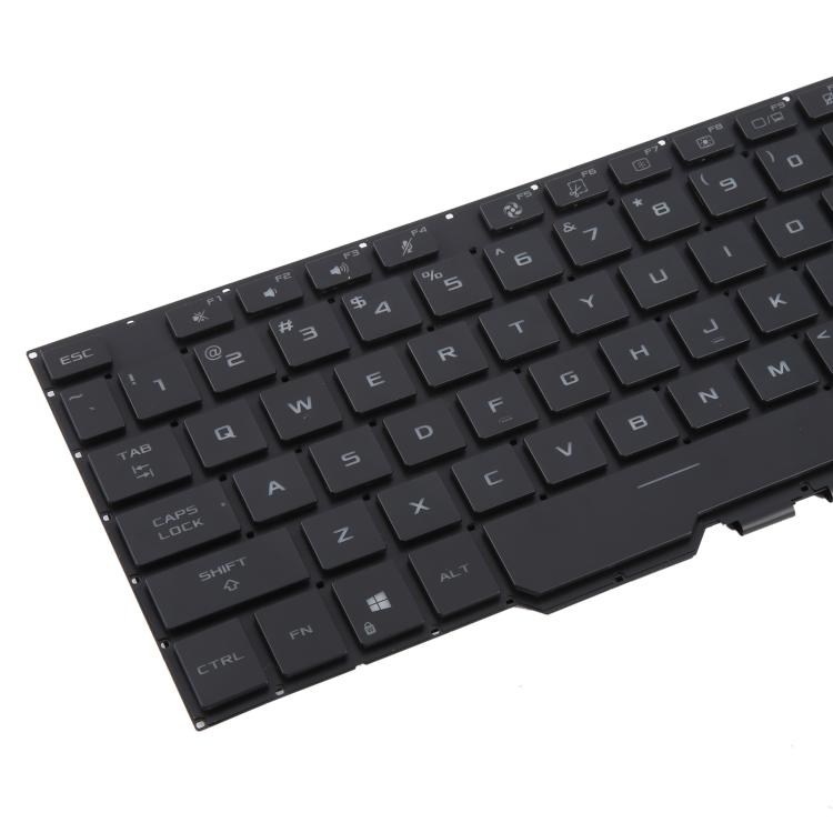 US Version Backlit Laptop Keyboard for Asus ROG Zephyrus Duo 15 inch GX550L GX550 GX550LXS GX550LWS GX551 GX551Q(Black) - Replacement Keyboards by PMc TechLife | Online Shopping South Africa | PMc TechLife | Buy Now Pay Later Mobicred