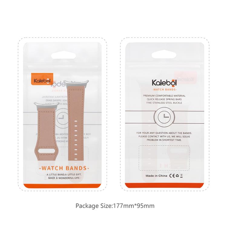 For Samsung Galaxy Watch Ultra 47mm / Ultra 2025 Kalebol Genuine Leather Watch Band(Cocoa) - free shipping - PMc TechLife - Order now!