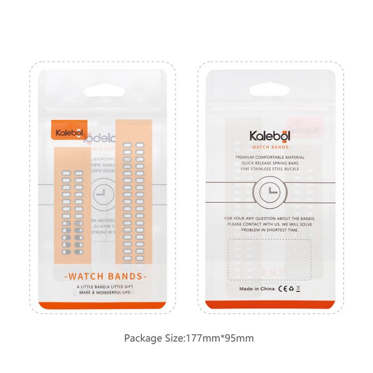 For Garmin QuickFit 20mm Kalebol Magnetic Buckle Silicone Watch Band(Starlight) - free shipping - PMc TechLife - Order now!