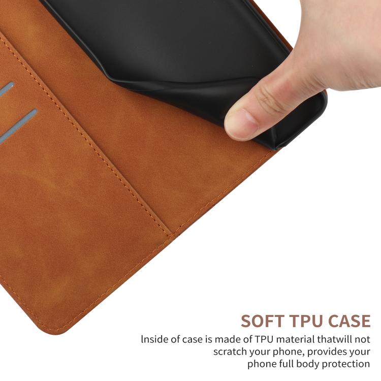 For Tecno Spark 40 Pro 4G Stitching Embossed Leather Phone Case(Brown) - free shipping - PMC TechLife - Order now!