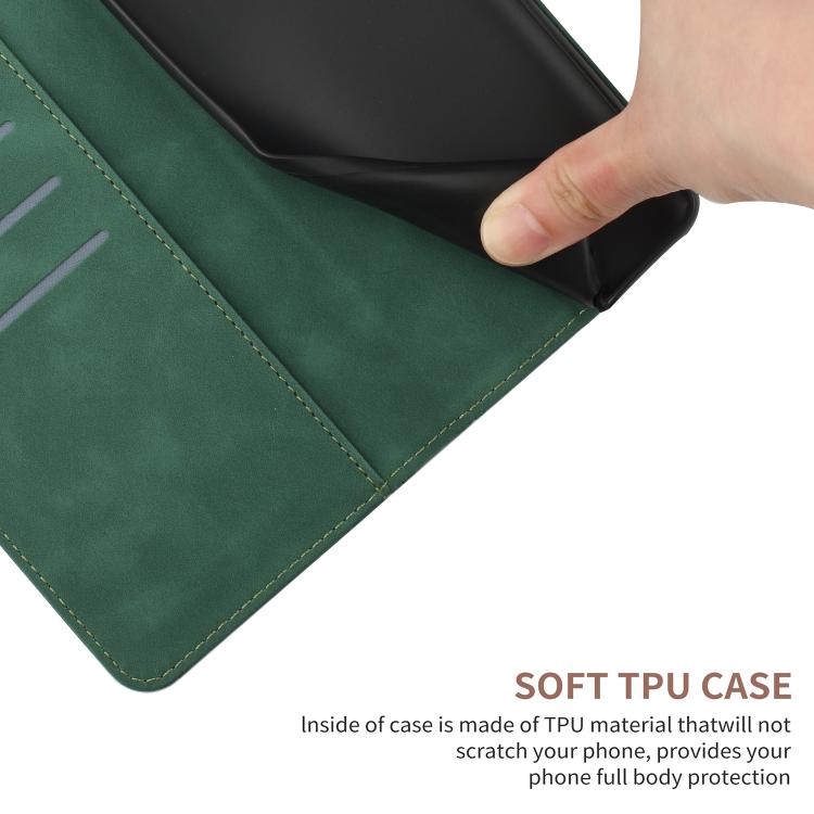 For Tecno Spark 40 Pro 4G Stitching Embossed Leather Phone Case(Green) - free shipping - PMC TechLife - Order now!