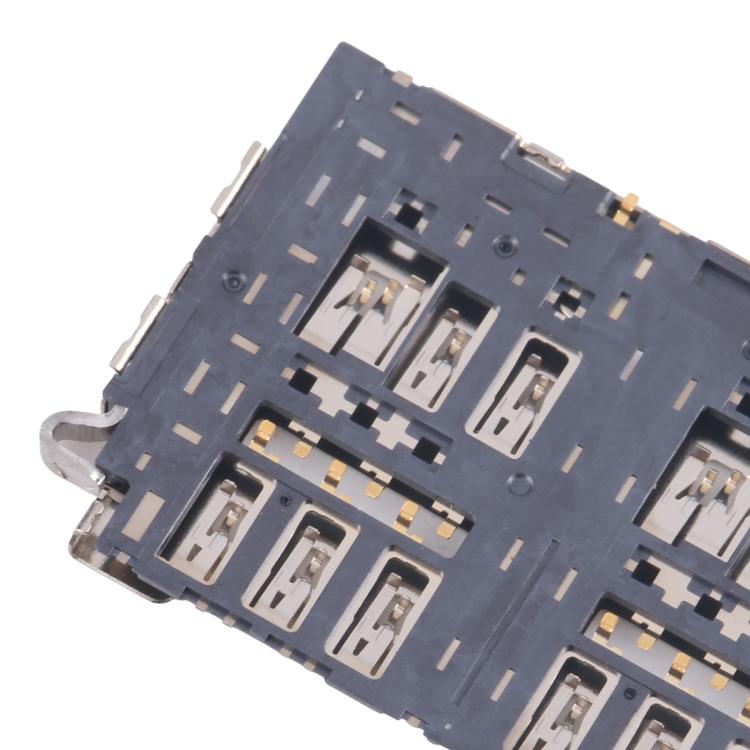 For Galaxy S6 SM-G920 10pcs Original Dual SIM Card Reader - free shipping - PMc TechLife - Order now!