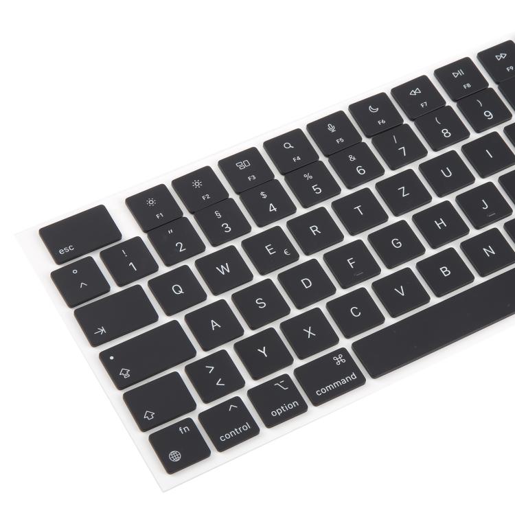 For MacBook A2442 A2485 A2779 A2780 A2991 A2992 A2918 10pcs UK Big Enter Version Keycaps, Language:German - free shipping - PMc TechLife - Order now!