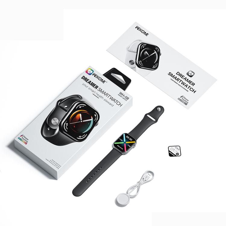 WK WH-08 Dreamer S Smart Watch, 2.01 inch Screen, Support BT Call(Black) - free shipping - PMc TechLife - Order now!