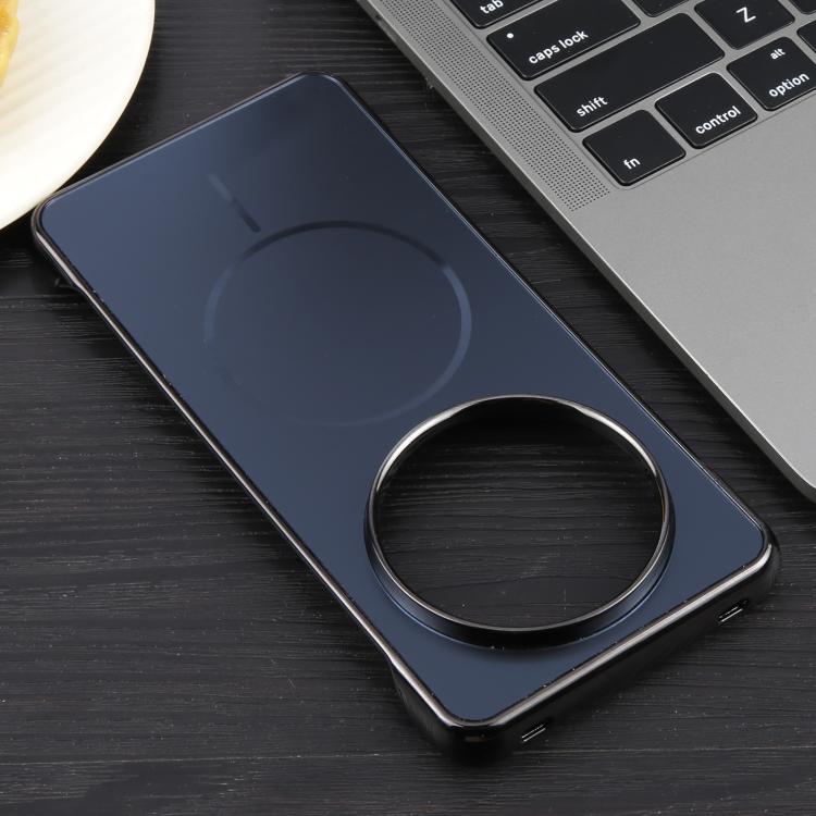 For Huawei Mate 60 Pro Electroplating Frameless Frosted Anti-Glare PC MagSafe Phone Case(Black) - free shipping - PMC TechLife - Order now!