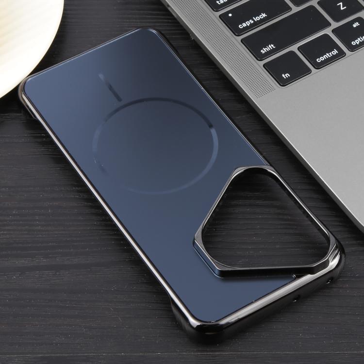 For Huawei Pura 70 Pro / 70 Pro+ Electroplating Frameless Frosted Anti-Glare PC MagSafe Phone Case(Black) - free shipping - PMC TechLife - Order now!