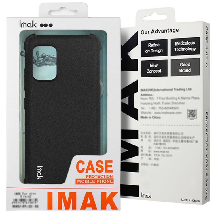For iPhone 17 Pro Max imak Shockproof Airbag TPU Phone Case(Matte Black) - iPhone 17 Pro Max Cases by imak | Online Shopping South Africa | PMC TechLife | Buy Now Pay Later Mobicred