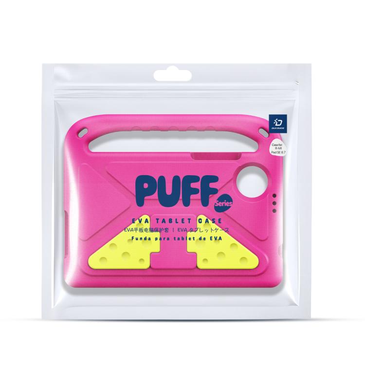 For Xiaomi Redmi Pad SE 8.7 DUX DUCIS PUFF Series EVA Portable Holder Tablet Case(Pink) - free shipping - PMC TechLife - Order now!