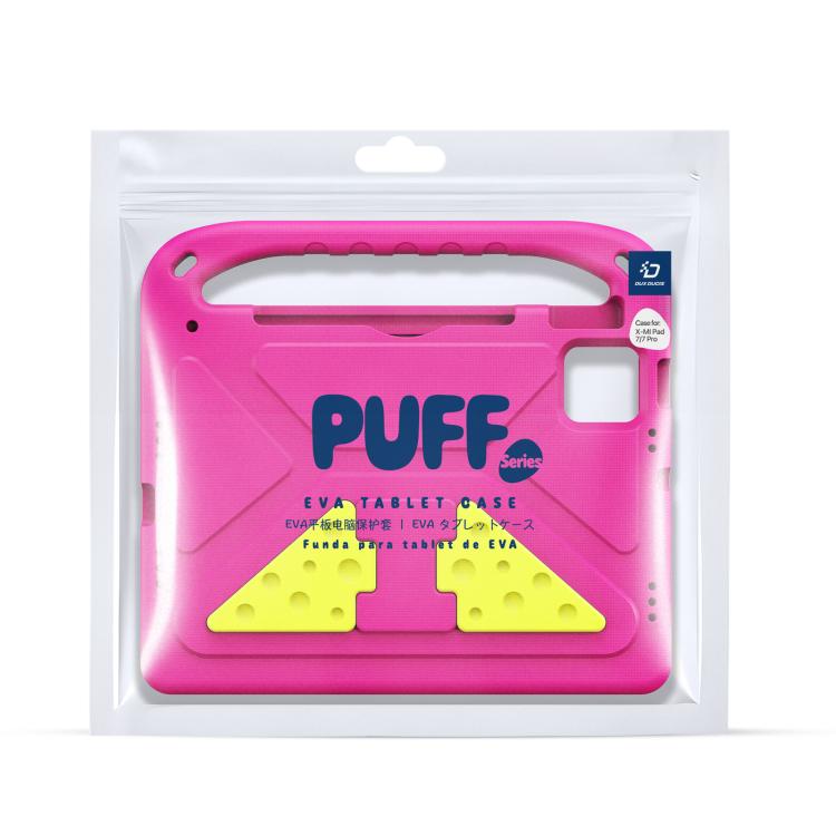 For Xiaomi Pad 7 / 7 Pro DUX DUCIS PUFF Series EVA Portable Holder Tablet Case(Pink) - free shipping - PMC TechLife - Order now!