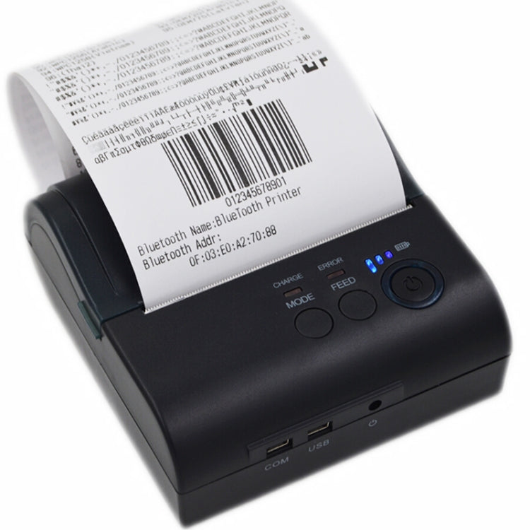 POS-8001LD Portable Bluetooth Thermal Receipt Printer - Printer by PMC TechLife | Online Shopping South Africa | PMC TechLife | Buy Now Pay Later Mobicred