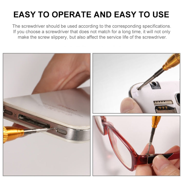 JF-658-0.8 Metal Mobile Phone Repair Tool Five Star Screwdriver - Screwdriver by PMC TechLife | Online Shopping South Africa | PMC TechLife