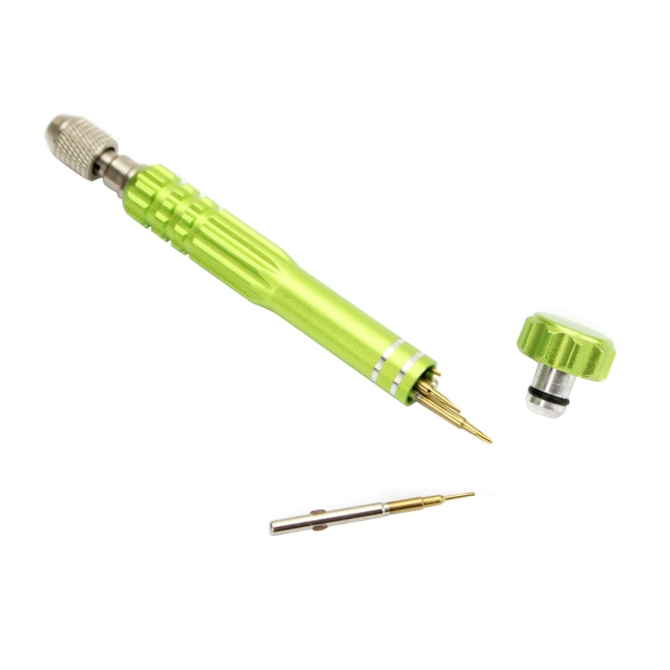 JF-6688 5 in 1 Metal Multi-purpose Pen Style Screwdriver Set for Phone Repair(Green) - free shipping - PMC TechLife - Order now!