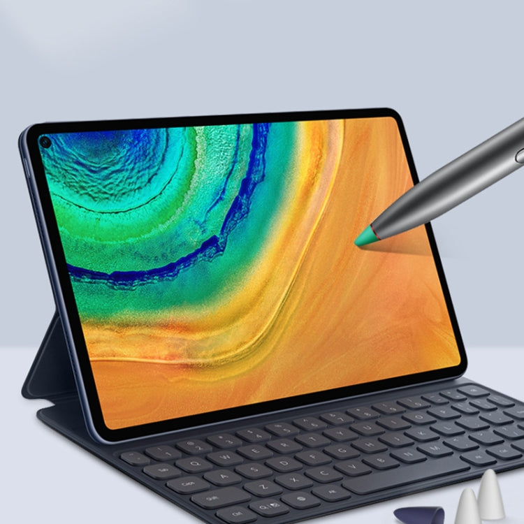 8 PCS Non-slip Mute Wear-resistant Nib Cover for M-pencil Lite (Green) - Pencil Accessories by PMC Jewellery | Online Shopping South Africa | PMC Jewellery | Buy Now Pay Later Mobicred