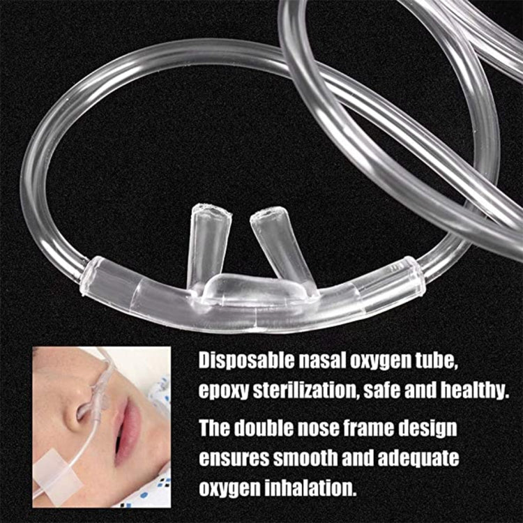 5 PCS Household Disposable Double-hole Nasal Oxygen Tube Pipe Oxygen Supply Tubing, Length: 4m - free shipping - PMC TechLife - Order now!