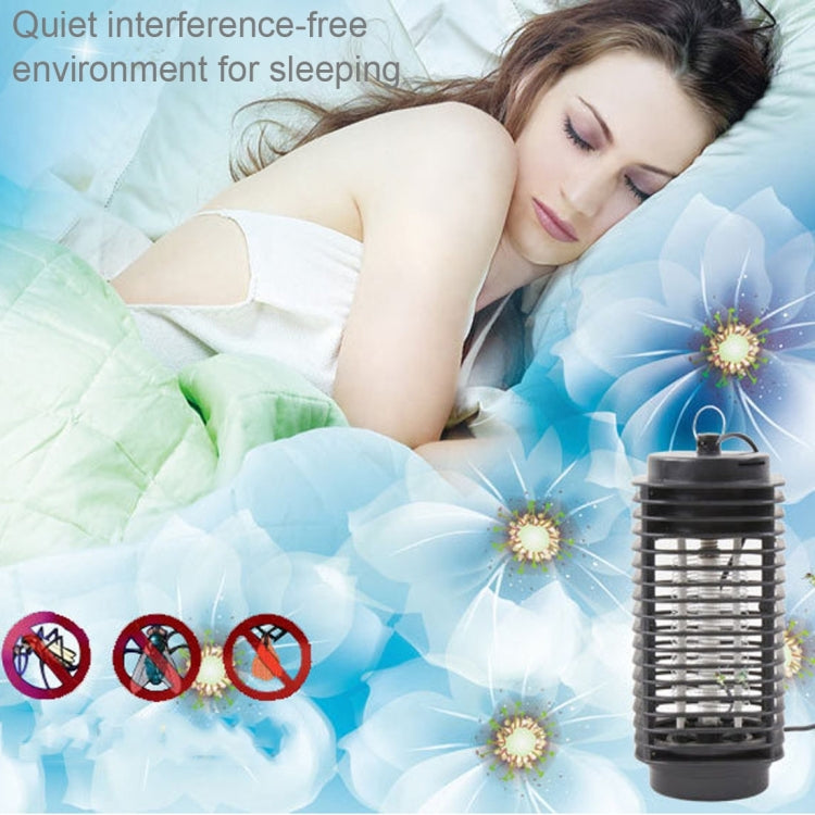 3W Microwave Insect Killer Electric Mosquito Fly Bug Insect Control with Trap Lamp, AC 220V, EU Plug(Black) - Repellents by PMC TechLife | Online Shopping South Africa | PMC TechLife | Buy Now Pay Later Mobicred