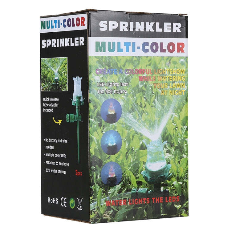 LED Luminous Lawn Sprinkler Automatic Water Sprinkler Garden Outdoor Irrigation Nozzle for Courtyard - Watering & Irrigation by PMc TechLife | Online Shopping South Africa | PMc TechLife | Buy Now Pay Later Mobicred
